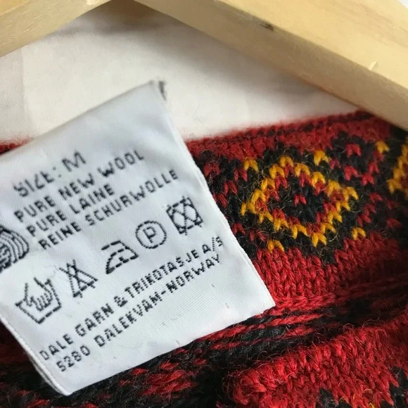 Dale of Norway Cardigan Wool Sweater - Picture 5 of 6